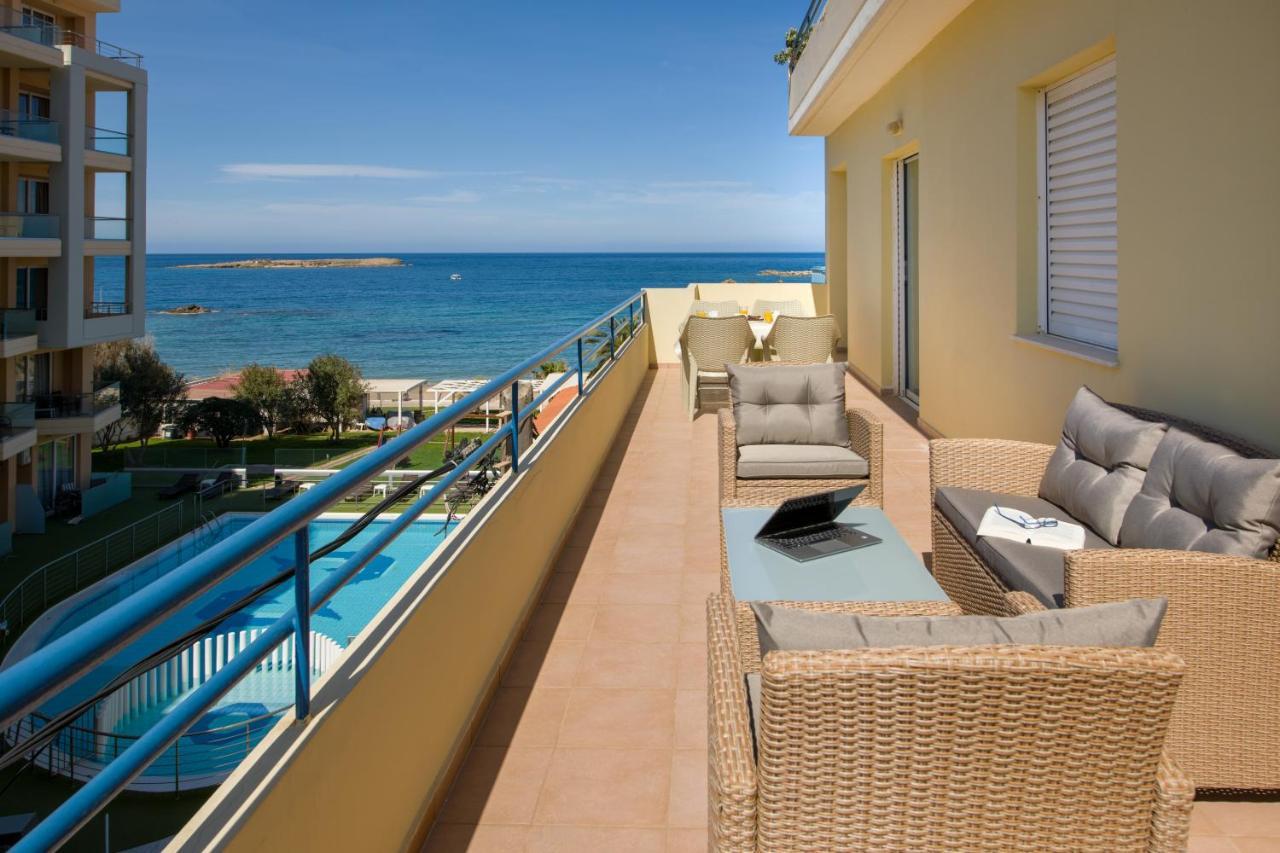 Ferienwohnung Be Crete - Vista Lazareta Chania  Exterior foto